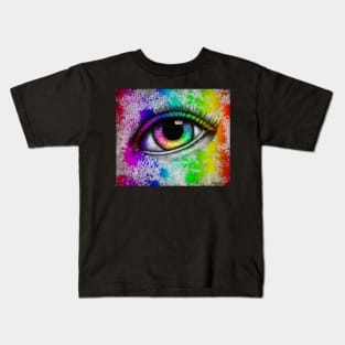 Eye Love Color Kids T-Shirt